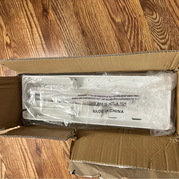 🆕 SPACELEAD 3 Tier Slim Rolling Utility Cart, White - Picture 6 of 8